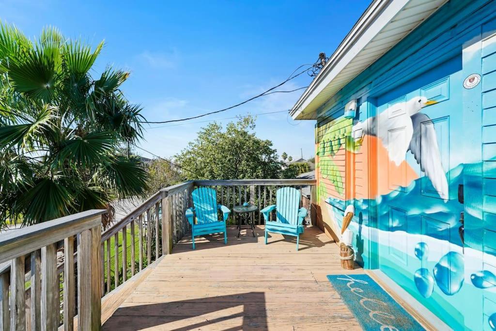 Galveston Beach House Family/Pet Friendly Exterior foto